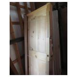 Two Panel Arch Top Knotty Pine Prehung Door