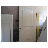Two Panel Arch Top Fiberglass Door Slab