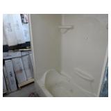 One Piece Jacuzzi Tub / Shower Unit