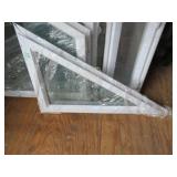 Vinyl New Construction Tri-Angle Shaped Window