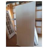 6 Panel Steel Exterior Door Slab