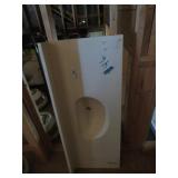 Cultured Marble Vanity Top Single Bowl