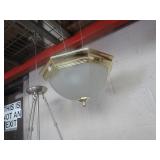 Polished Brass Ceiling Light