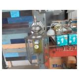 Outdoor Light Fixture, Brushed Nickel Finish