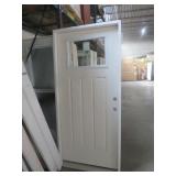 Craftsman Style Fiberglass Exterior Door