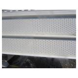 Vented White Soffit