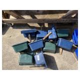 10 Plastic Calf Feeders