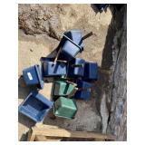 10 Plastic Calf Feeders