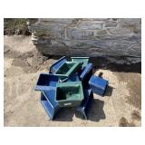 10 Plastic Calf Feeders