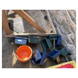 9 Feed Buckets and Water Buckets