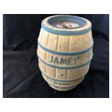 Paper Mache James Bank Candy Container