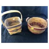 (2) Longaberger Baskets