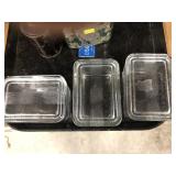 Powder Tins, Refrigerator Dishes, Blender