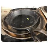 3 Contemporary Cast Iron Frying Pans