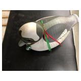 Gable Wood Carved Duck