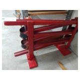 Early Red Painted Marble Chaser