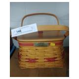 Longaberger 2000 Deck The Halls Basket