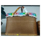 Large Double Handled Picnic Basket