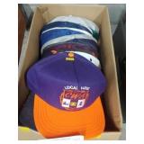 Grouping Assorted Advertising Hats