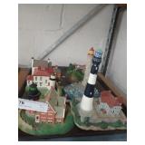 6 Danbury Mint Lighthouse