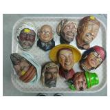 Plaster Figural Form Wall Plaque