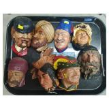 Plaster Figural Form Wall Plaque