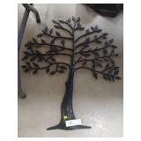 Contemporary Metal Wall Mounted Tree