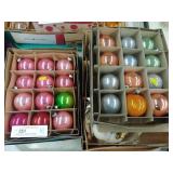 Vintage Mercury Glass Christmas Ornaments