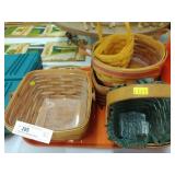 6 Assorted Longaberger Baskets