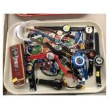 Tray Lot Character Themed Wrist Watches