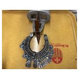 Stereo Viewer W Horseshoe Decorative Wall Hanging