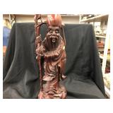 Contemporary Rosewood Carved Figurine
