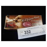 Case Double X Pocket Knife. 3 1/4" Blade
