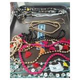 Tray Lot Assorted Costume Jewelry