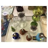 Assorted Vintage Fluid Lights