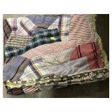 Crazy Patchwork Quilt Top