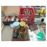 Newspapers, Bottles, Tv Guide, Storage Tote