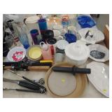 Fishing Rods, Laundry Basket