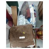 2 Boxes Of Rugs , Lap Blankets