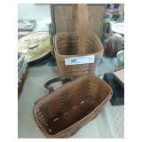 2 Longaberger Baskets