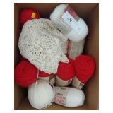 Box Of Assorted Yarn