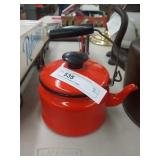 Small Enamelware Teapot