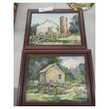 2 Marilyn H Dwyer Oil On Boards