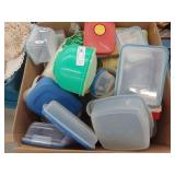 Assorted Plastic Storage Containers