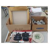 Framed Goods, Mugs And Kitchenwares