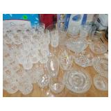 Corelle Ware W Large Lot Of Decorative Glassware