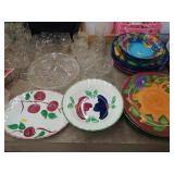 Serving Dishes, Planters And Patterns Glass