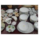 Avon Glassware, Decorative China, Storage Tote