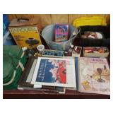 Storage Totes, Decorative Items, Candles