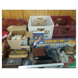 Assorted Planters Decorative Items Etc